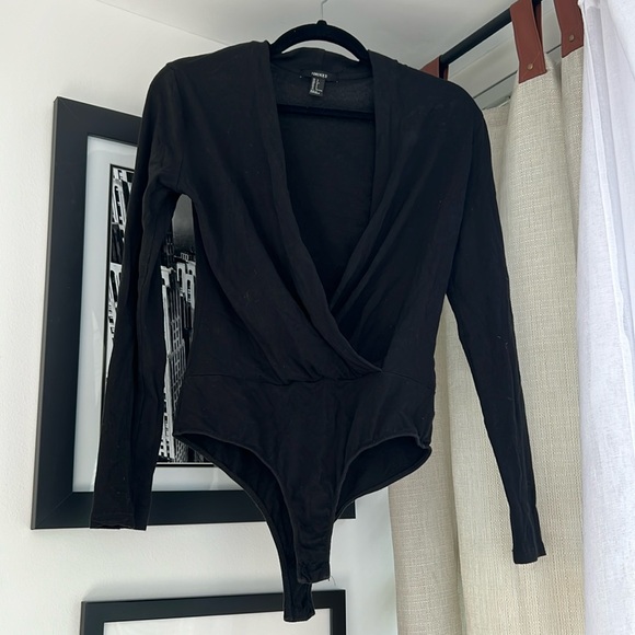 Forever 21 Long Sleeve Body Suit - Picture 1 of 4